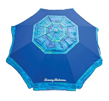 Blue : Tommy Bahama 7 Beach Umbrella 2018 Collection - Choose Your Color (Blue)