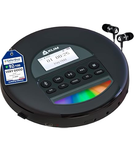 Amazon.com: Sony DEJ017CK Walkman Portable CD Player w/ Car