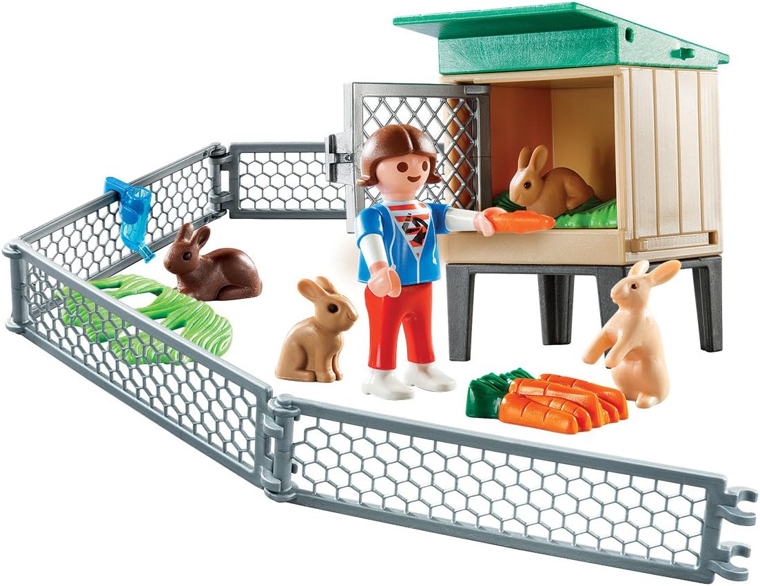 playmobil bunny barn