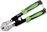Brackit 8 Inch Bolt Cutter CR-MO Steel Non Slip Handles Mini Cutters view 2