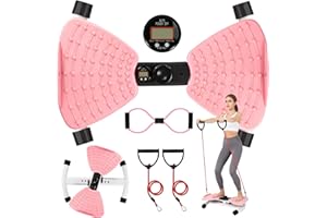 Laapee Waist Twister Machine Exercise, 3-Speed Adjustment Ab Twister Board with Smart LED Display, 350LBS Capacity & Ultra-Quiet, Waist Twisting Fitness Tool, Home Gym Workout Equipment for Women man