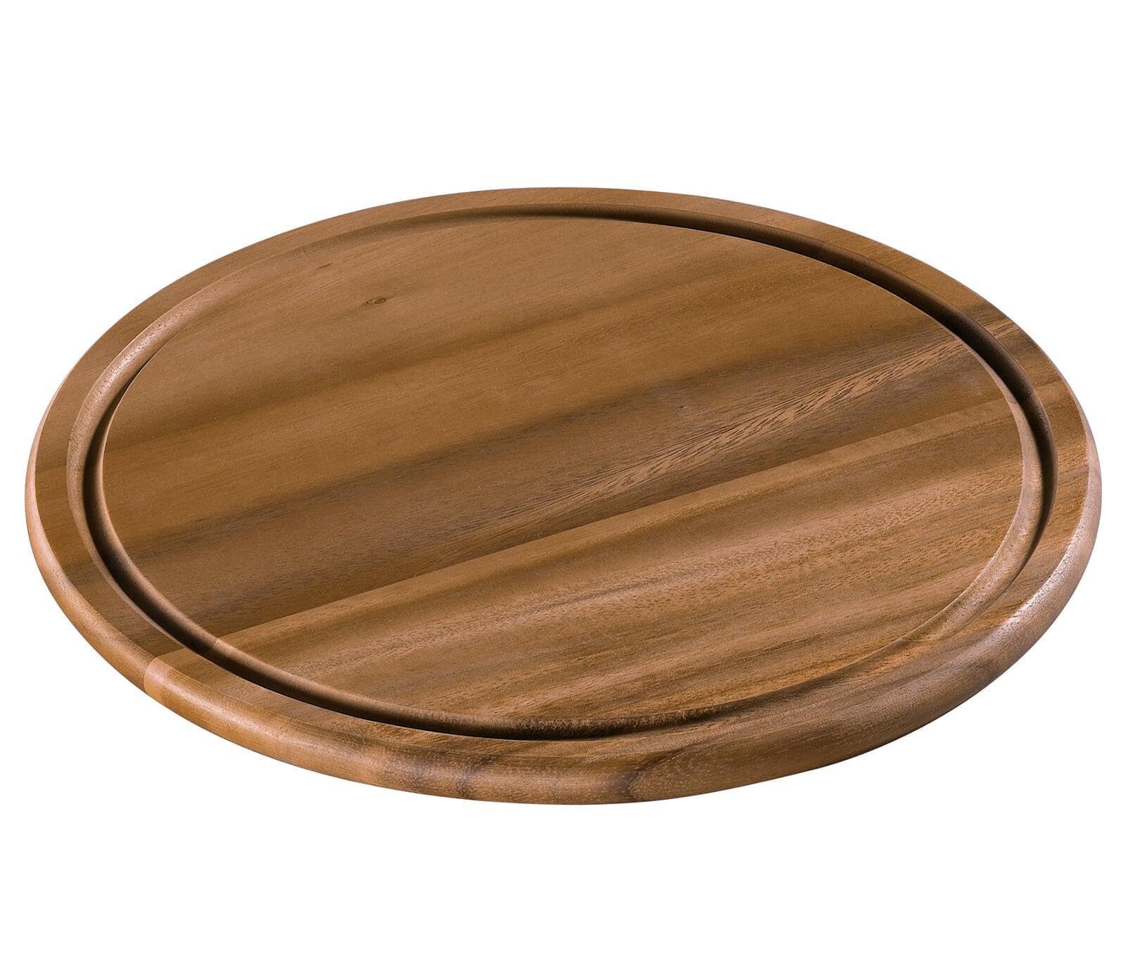 Zassenhaus 6 Steak Board Acacia Wood – 30 cm Diameter