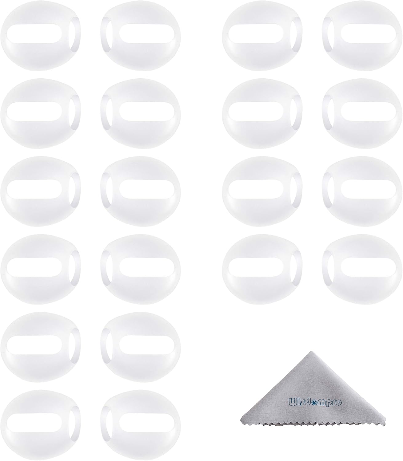 Wisdompro 10 works Ear Tips Earpods Covers Compatible with Apple AirPods 2 and 1