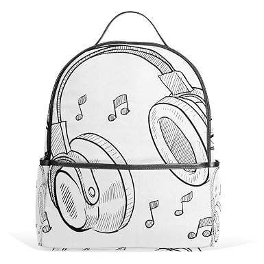 Amazoncom Lorvies Music Headphones Sketch Doodle