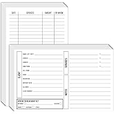 Customer Information Card – Beautician, Nail, Hairdresser Cosmetologist Customer Client Contact Profile Record Cards | Printed on Premium Cardstock | 5 x 8 Inches | 50 per Pack