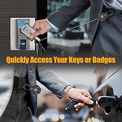 Oaridey Magnetic Retractable Keychain, Heavy Duty
