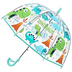 RONIARE Kids Umbrella Clear Bubble Umbrellas for