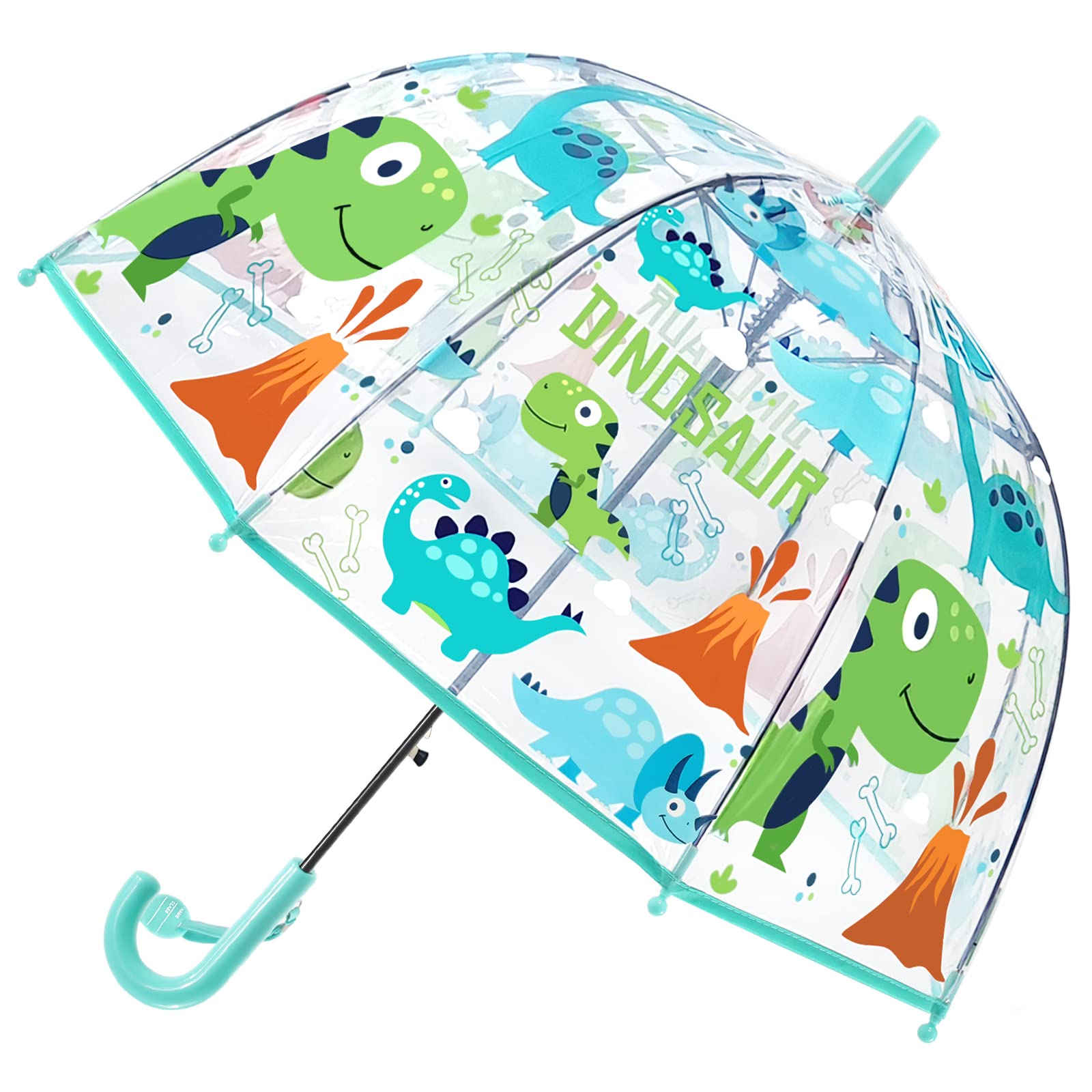 RONIARE Kids Umbrella Clear Bubble Umbrellas for