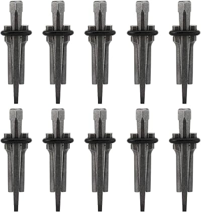 Homtone 10 Set 5/8" Plug Wedge Feather Shims for Stone Splitting