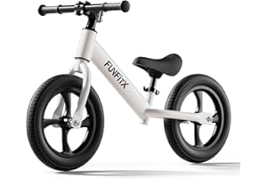 FUNFITX Toddler Balance Bike for 2 to 5 Year Old: Baby Bikes for 2 3 4 5 Years Old Kids - Toddlers Bicycle No-Pedal for Under 6 Age Boy Girl - Training Toys Cycle Outdoor Birthday Gifts for Boys Girls