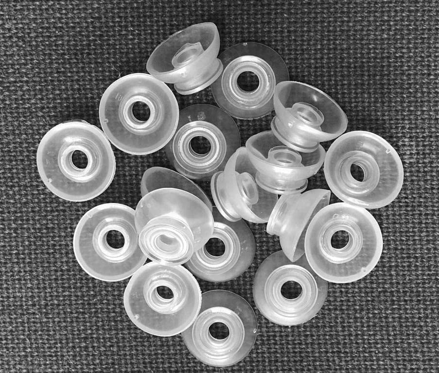 TERF® M6 x 20mm Clear Flexible PVC Roofing Sealing Washer Corrugated Sheet Sela Washer M6 (6mm) x 20mm For Weatherproof Sealing Protecting - Pack of 20