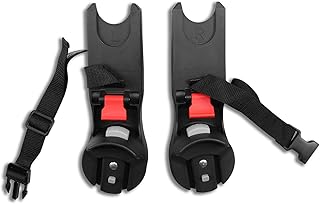 Baby Jogger Autositzadapter (City Select, City Select LUX und City Premier Kinderwagen) Kompatibel mit Maxi-Cosi, Cybex und Nuna Autositzen