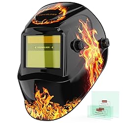 YESWELDER Auto Darkening Welding Helmet, Blue Light