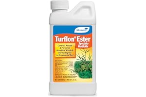 Monterey Turflon Ester Specialty Herbicide - Controls Annual & Perennial Broadleaf Weeds - 1 Pint - Apply Using a Sprayer Following Mix Instructions