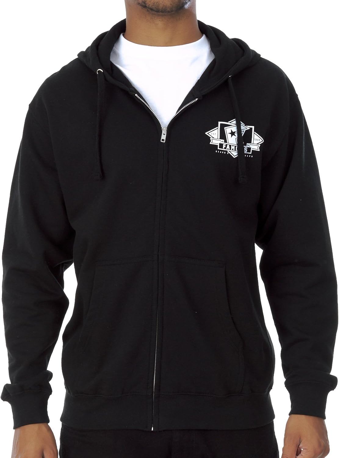 Famous Stars and Straps Mens Major Hoody Zip Sweatshirt X