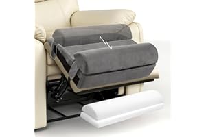 PYURIFAI Recliner Foot Rest Cushion - Recilner Leg Rest Cushion with Removable Semi-Cylinder for Superior Support, Adjustable