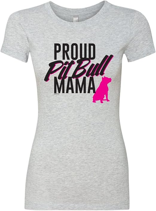 Amazon.com: Pit Bulls & Parolees Women's Proud Mama T-Shirt Heather Grey Medium: Clothing