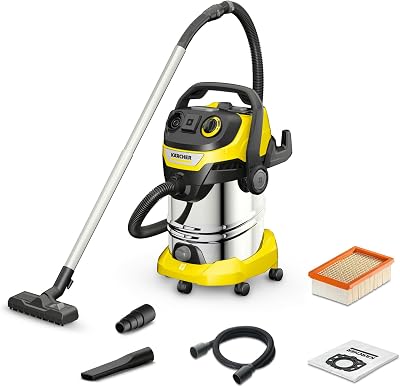 Kärcher WD 6 P Premium Wet Dry Vacuum Blower 1300W 30L Stainless Steel