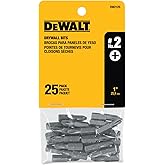 DEWALT DW2125 #2 Phillips Drywall Bit Tip (25-Pack), Silver metallic