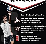 SCI-MX Total Pre Workout Blue Raspberry 2500mg Beta Alanine 3000mg Citrulline view 5