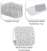 Morkka Large Baby Bottle Drying Rack Anti-Bacterial White view 4