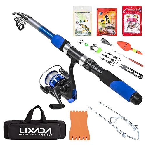 fiberglass telescoping fishing rod Zebco Roam Spincast Reel and Telescopic Combo, Extendable 18.5-Inch to 6-Foot Telescopic Fishing Pole with ComfortGrip Handle, QuickSet Anti-Reverse Fishing Reel, Green fast action Telescopic Fishing Pole Spinning Rod