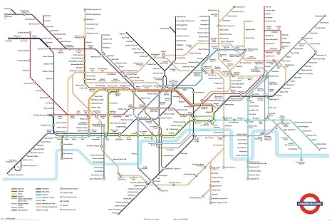 Amazon De Pyramid London Underground Map