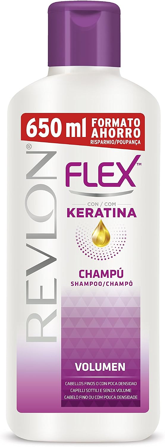 FLEX - Shampoo Flex 650 ml - thin hair - unisex, 650 ml (Pack of 1)