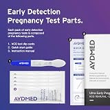 Aydmed 5 x Early Detection Pregnancy Tests Ultra Early 99% Accuracy view 5