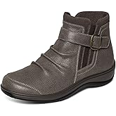 Orthofeet Women's Orthopedic Leather Heidi Boot