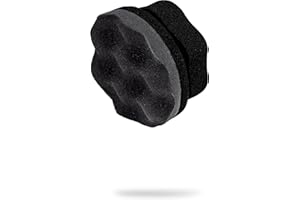 ADAM'S POLISHES Adam's Pro Tire Hex Grip Applicator - Tire Shine Car Detailing Foam Sponge Tool | Car Cleaning Supplies After Car Wash Tire Cleaner | for Vinyl Rubber & Trim Accessories | Wheel Cleaner & Rim Cleaner