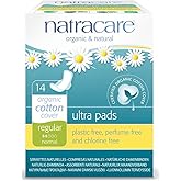 Natracare Cotton Natural Feminine Ultra Pads Regular With Wings By Natracare, 14 Ea, 14 Count