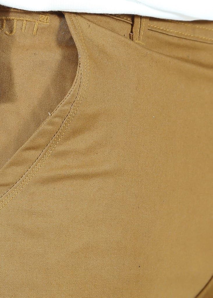 100% cotton lycra slim fit stretchable mens akins by uber urban