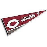 College Flags & Banners Co. Chicago Maroons Wordmark Logo Pennant Flag