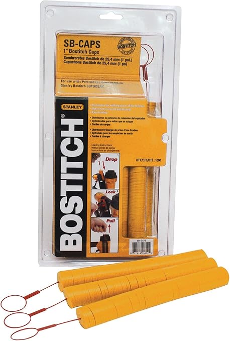 Amazon Com Bostitch Stapler And Nailer Caps 1000 Pack Sb Caps