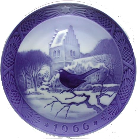 Amazon ロイヤルコペンハーゲン Royal Copenhagen イヤープレート1966年 S41年 食器 グラス カトラリー オンライン通販