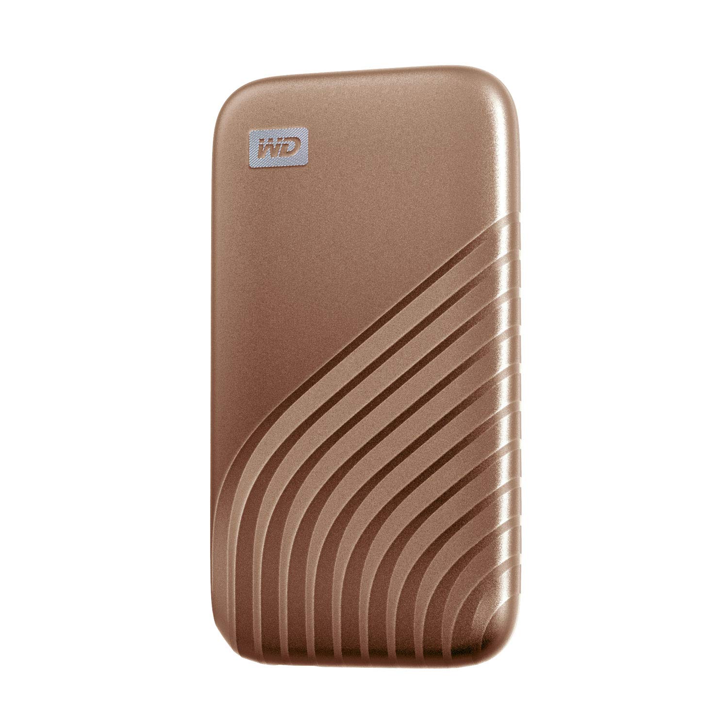 ウエスタンデジタル(Western Digital) WD ポータブルSSD 2TB ゴールド USB3.2 Gen2 Type-c My Passport SSD 最大読取り1050 MB/秒 外付けSSD /メーカー5年保証 WDBAGF0020BGD-WESN 国内正規代理店品