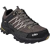 CMP Rigel Men’s Low Waterproof Hiking Shoes – Suede Trail Shoes with Ankle Support & All-Terrain Grip