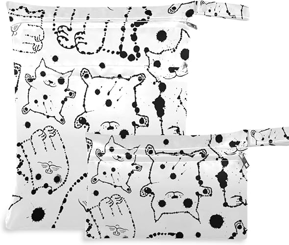 Amazon Co Jp オムツポーチ ペット キャラクター 防水バッグ 2点セット おむつバッグ 着替え タオル 水着 お風呂用品入れ かわいい おむつポーチ 掛けバッグ ドライバッグ おむつ収納バッグ オーガナイザーバッグ 超軽量 多機能 再利用可能 ベビー マタニティ