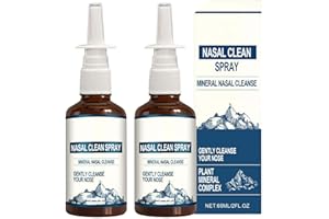 Iodine Nasal Spray - No Drip Clear Nasal Spray For Women Men,Relieve Discomfort, Cleanses & Refreshes Your Nasal Passages,For