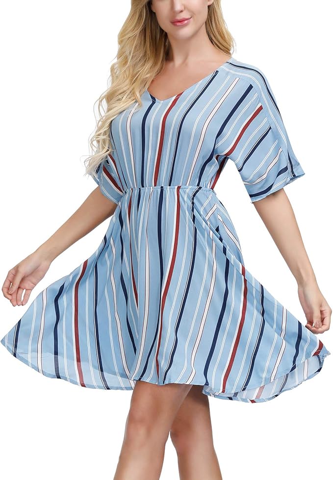 tie dye beach dress