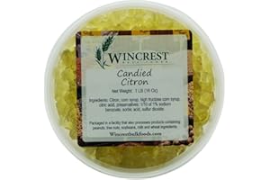 WINCREST BULK FOODS Candied Fruit - 1 Lb Tub (Diced Citron)