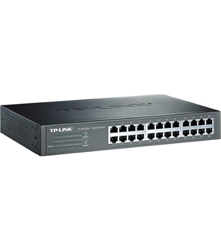 TP-Link 16 Port Gigabit Ethernet Network Switch, Desktop and Wall