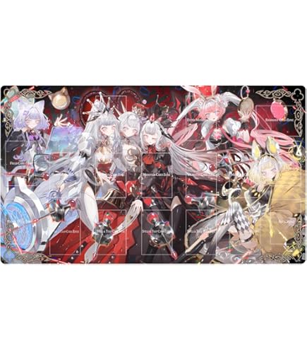 Amazon.com: New Mlikemat Duel Playmat Marincess TCG CCG Trading