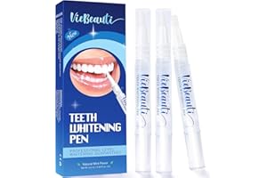 VieBeauti Teeth Whitening Pen Gel: 30+ Uses - Teeth whitening Gel with Professional Formulation and Ingredients, No Sensitivi