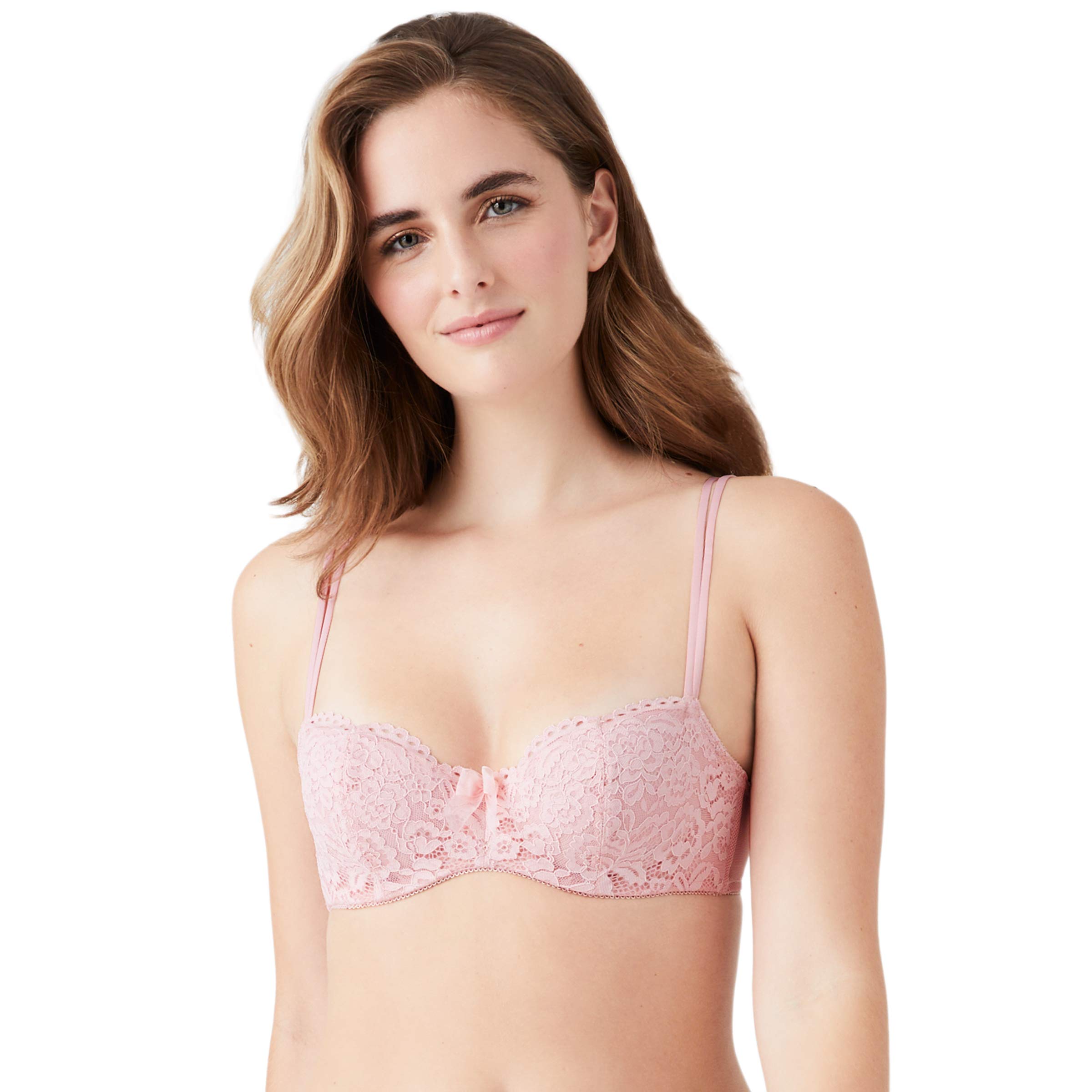 b.tempt’d by Wacoal Women’s Ciao Bella Balconette Bra, Silver Pink, 38D