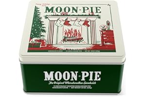 Moonpie Single Decker Christmas Collectible Tin (12 count) (Chocolate)