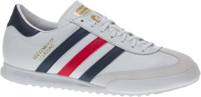 Amazon.com | adidas Trainers Shoes Mens Beckenbauer White | Fashion Sneakers