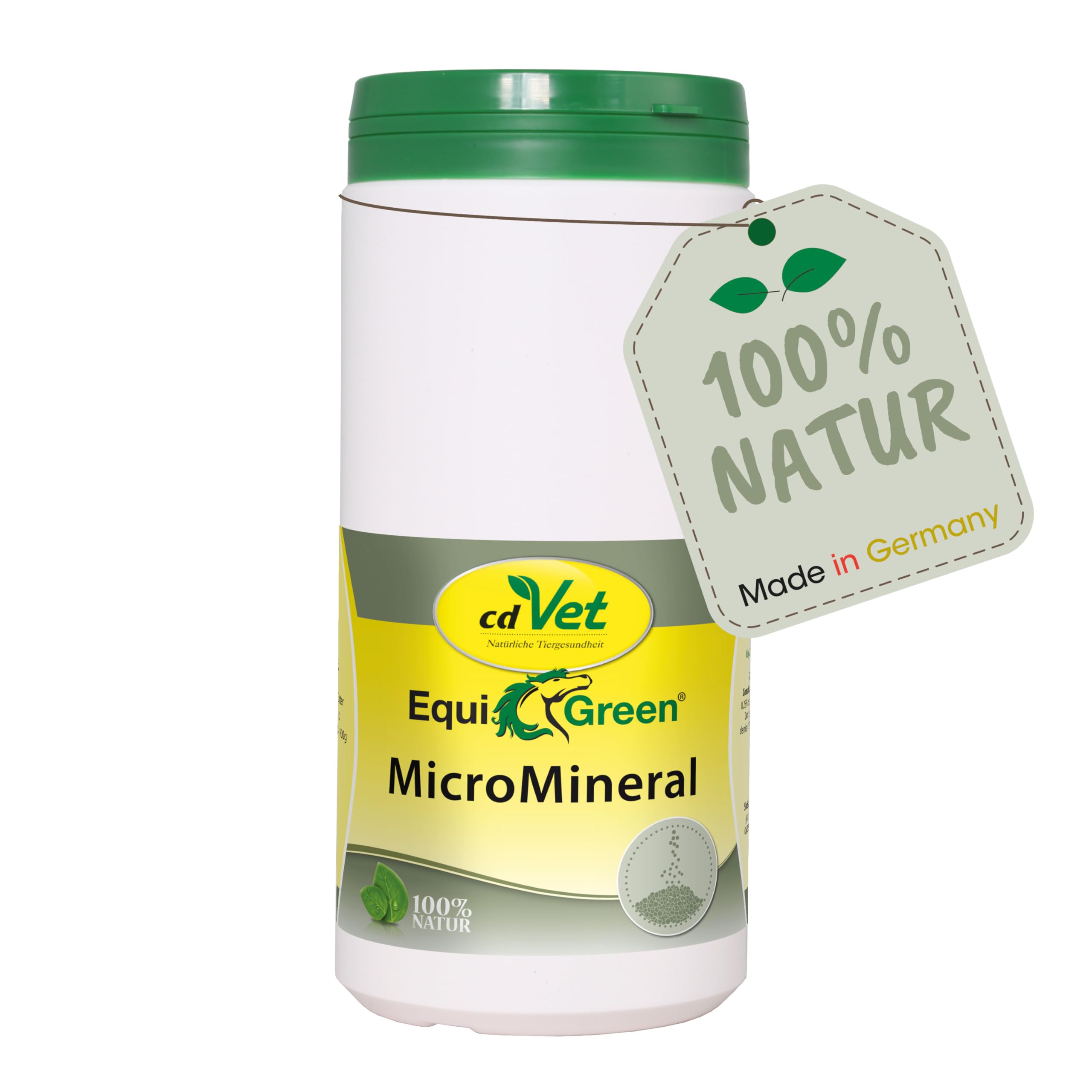 cdVet Naturprodukte EquiGreen MicroMineral 1 kg - Horse - micronutrient supply - vitamin, mineral and trace element donor - growth - metabolic problems - hoof problems - detoxification -