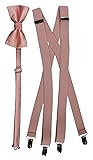 Tuxgear Boys Bow Tie and Suspender Set